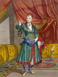 Ein persisches Mädchen, ca. 1708